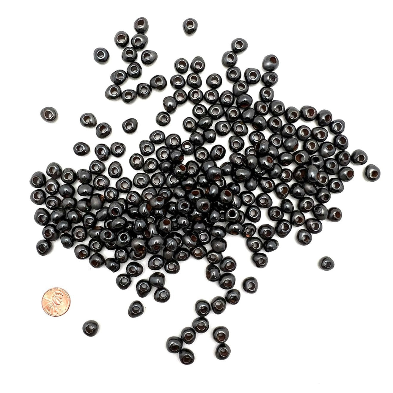 Bulk Beads - Gun Metal Black