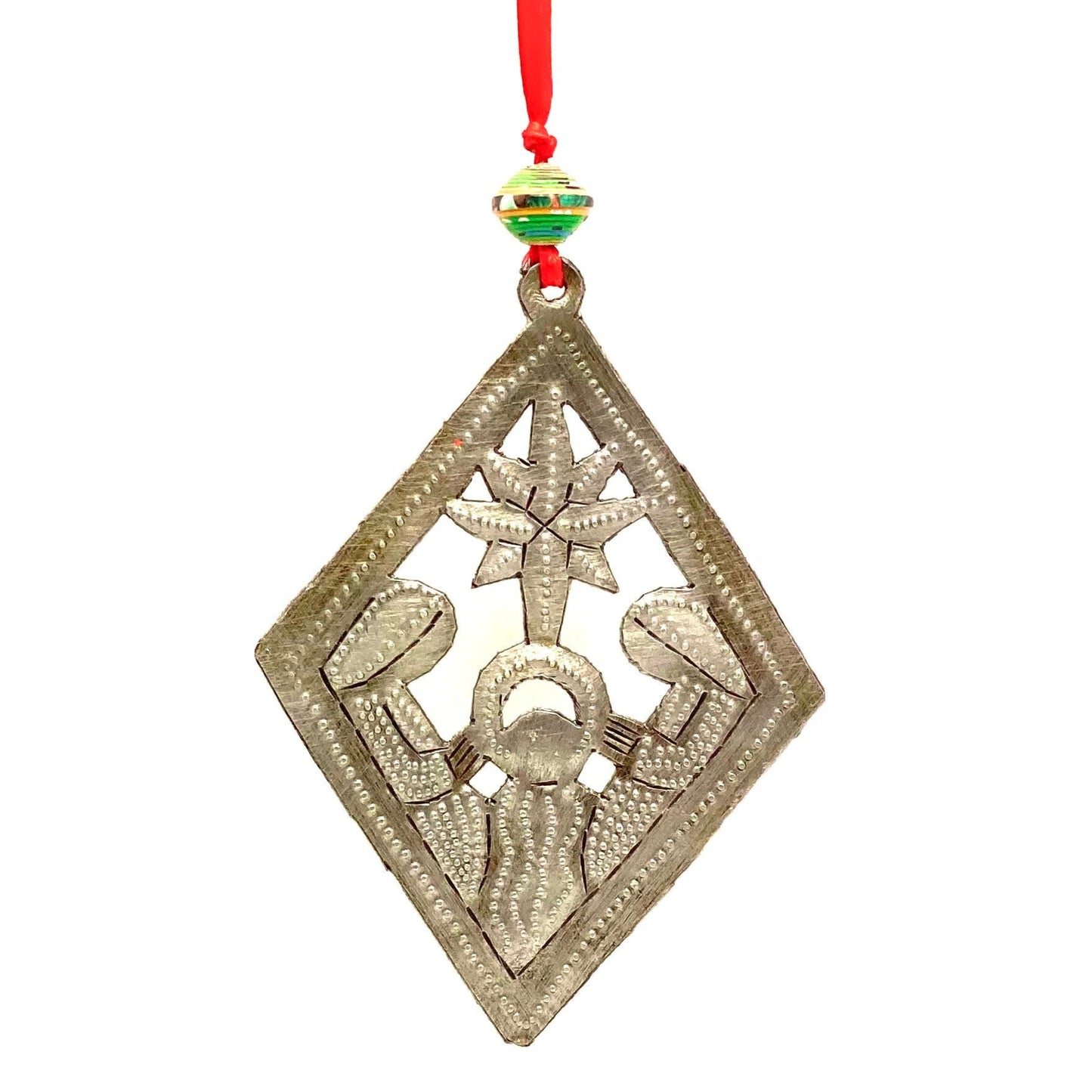 Diamond Nativity Ornament