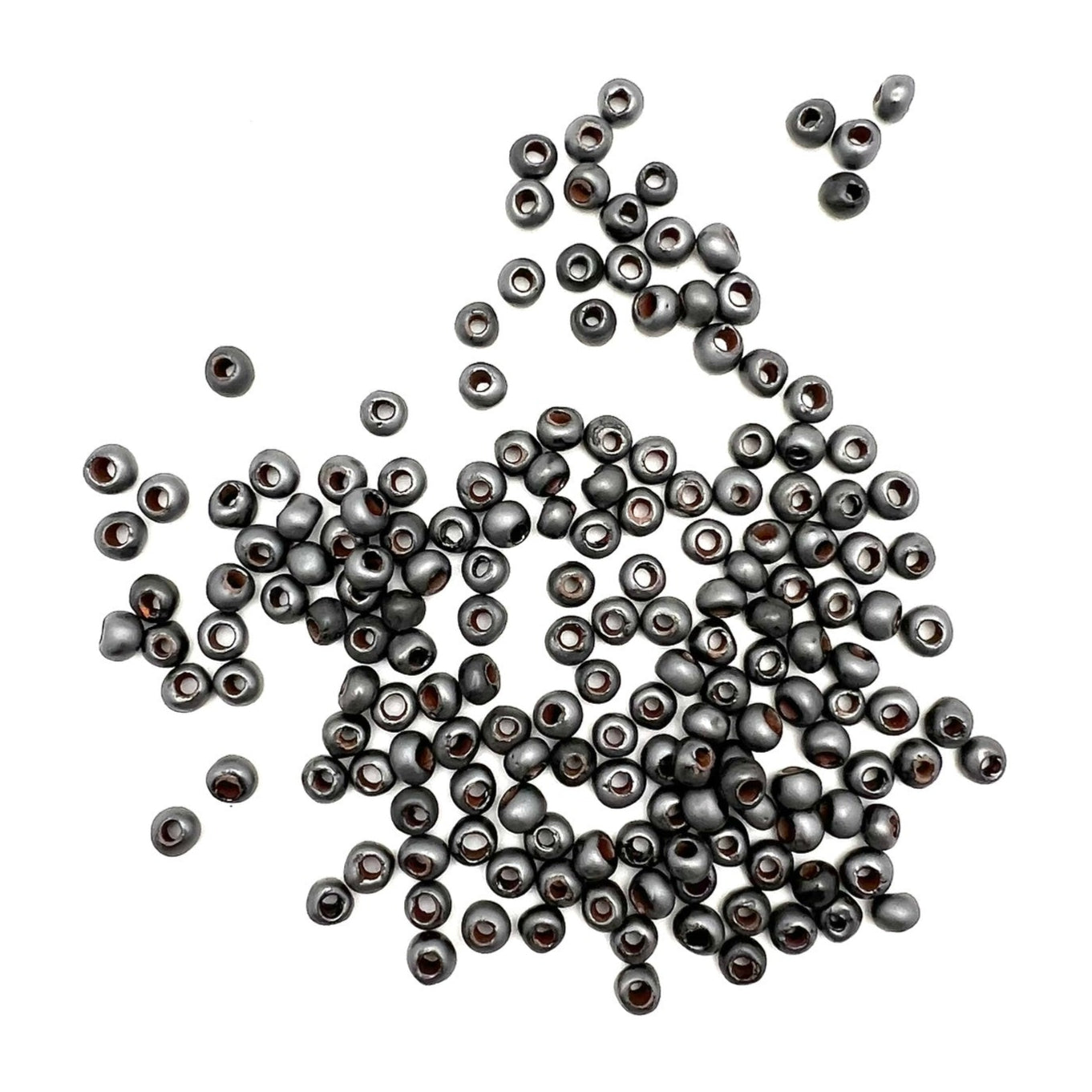 Bulk Beads - Gun Metal Gray