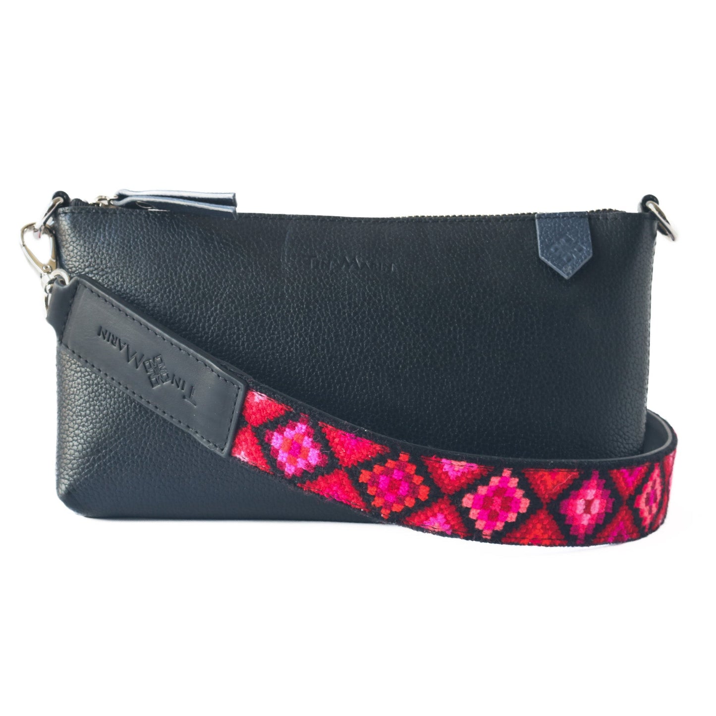 Elia Convertible Leather Bag – Clutch, Shoulder & Crossbody - 9 Color Options