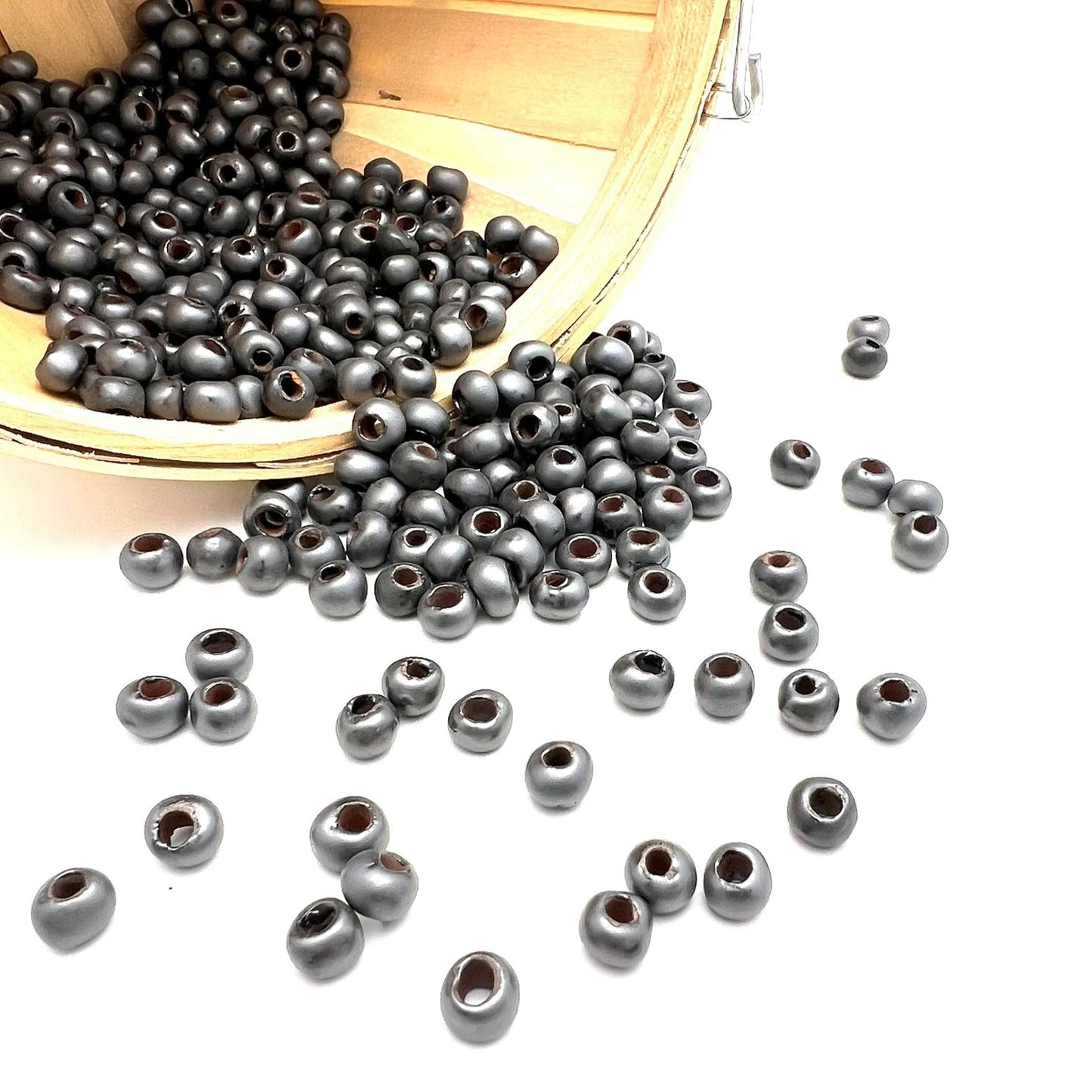 Bulk Beads - Gun Metal Gray