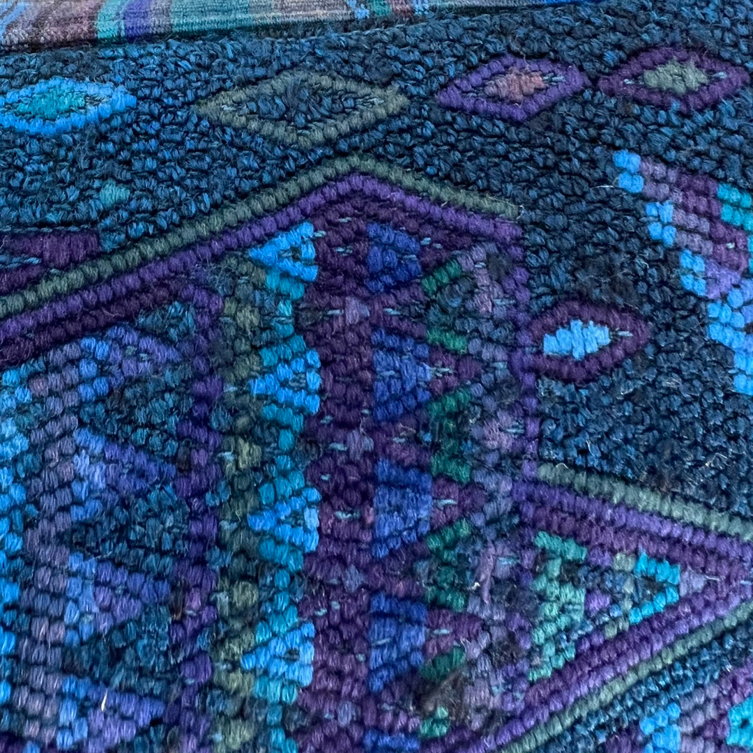 Huipil & Hemp Throw Pillow Cover