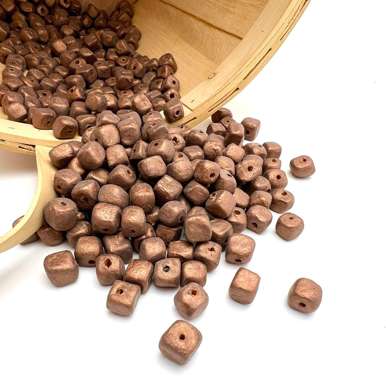 Bulk Beads - Painted Copper Penny