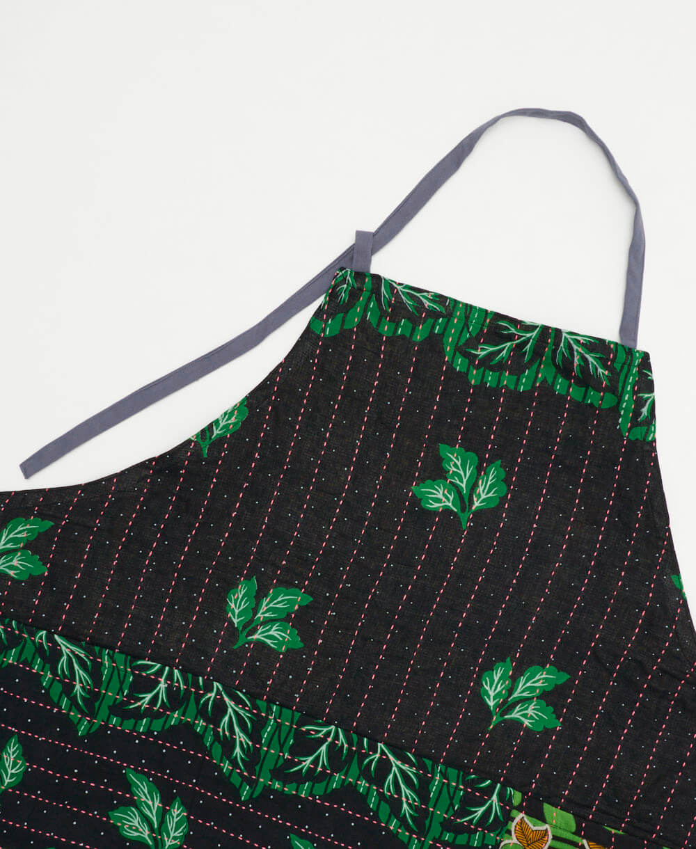 Kantha Bib Apron - No. 240716