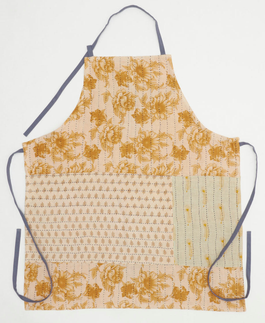 Kantha Bib Apron - No. 250104