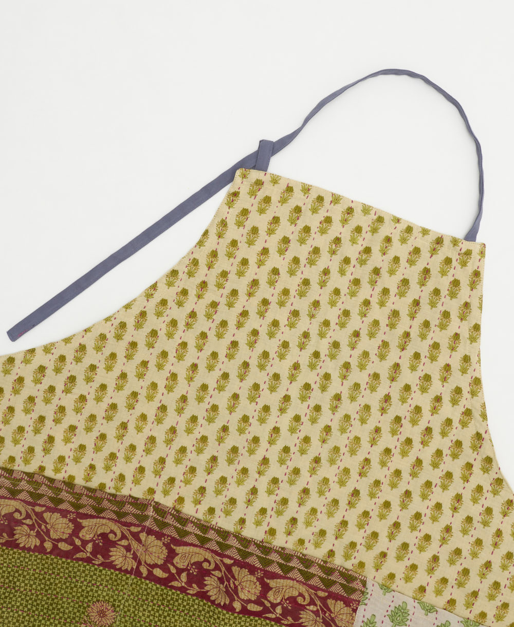 Kantha Bib Apron - No. 250127