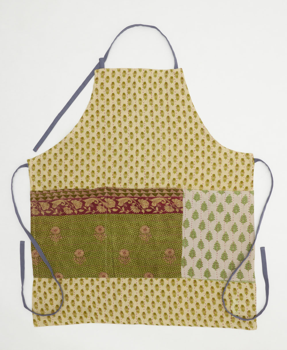 Kantha Bib Apron - No. 250127