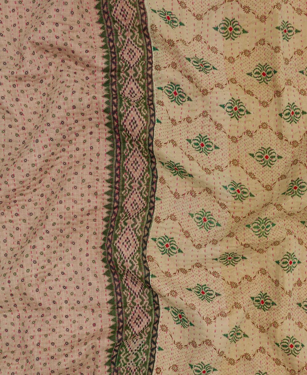 EXCLUSIVE Kantha Quilt Throw