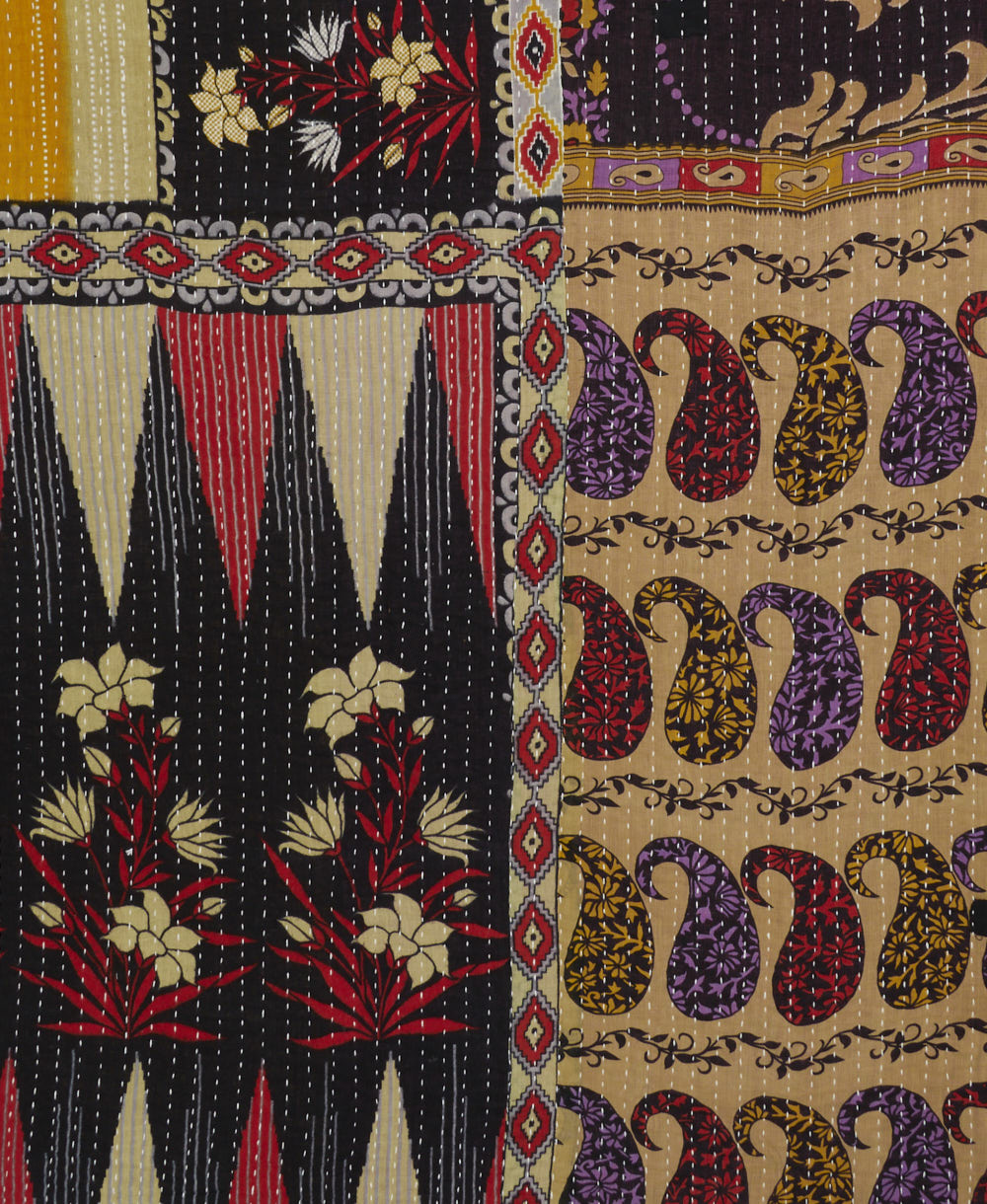 A Kantha Quilt Throw - No. 240824