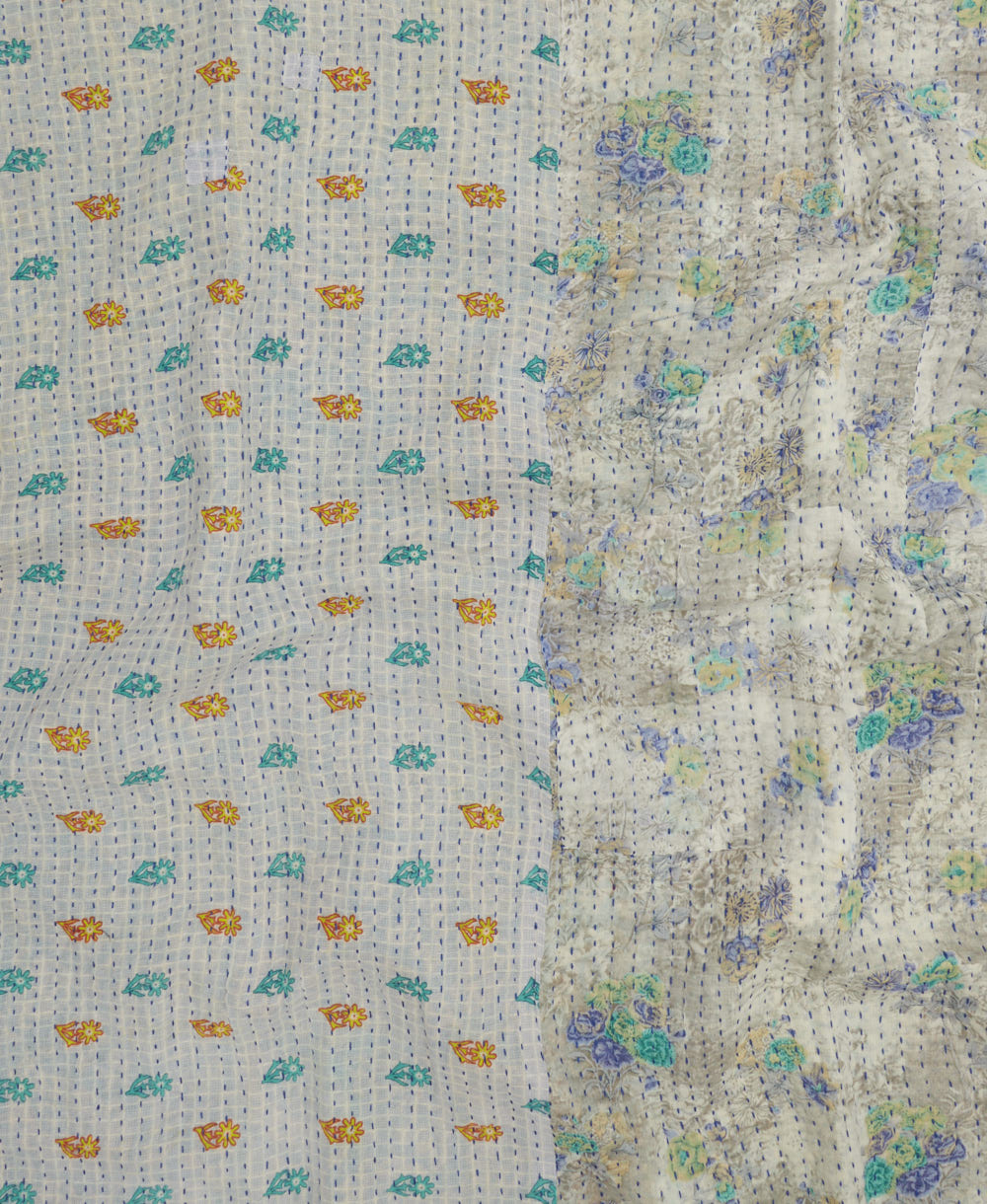 Kantha Quilt Throw - No. 250130