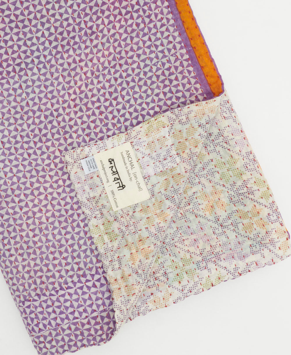 Kantha Quilt Throw - No. 250424