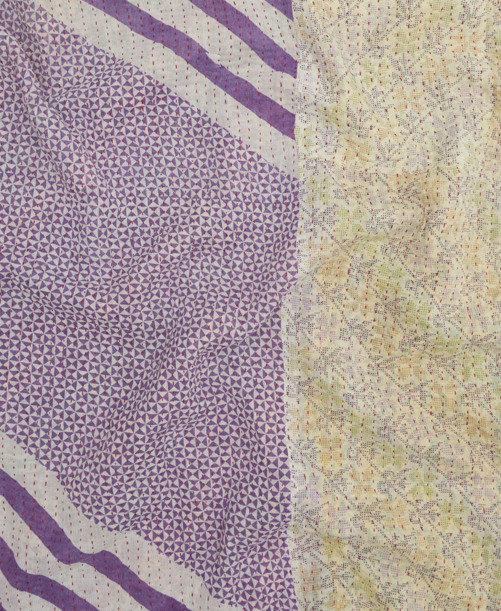 Kantha Quilt Throw - No. 250424
