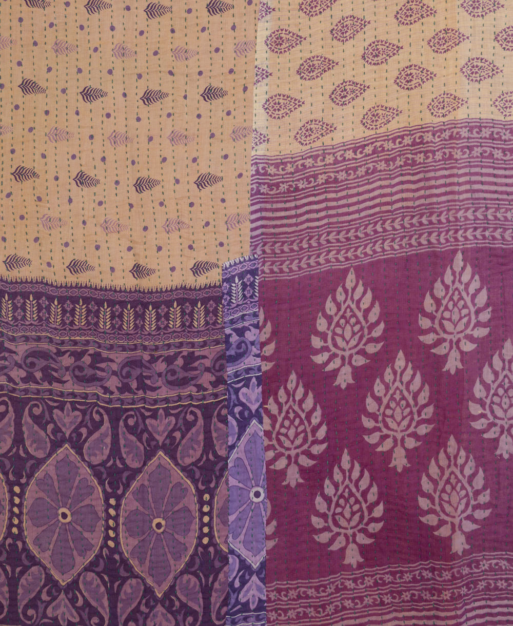 Kantha Quilt Throw - No. 250428