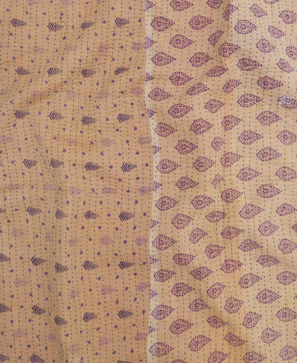 Kantha Quilt Throw - No. 250428