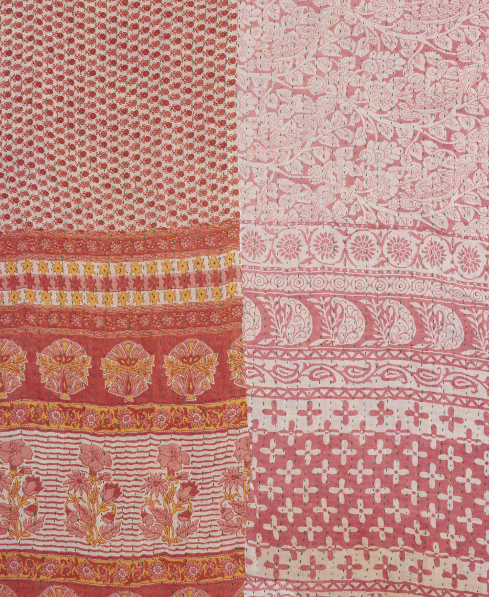 Kantha Quilt Throw - No. 250430
