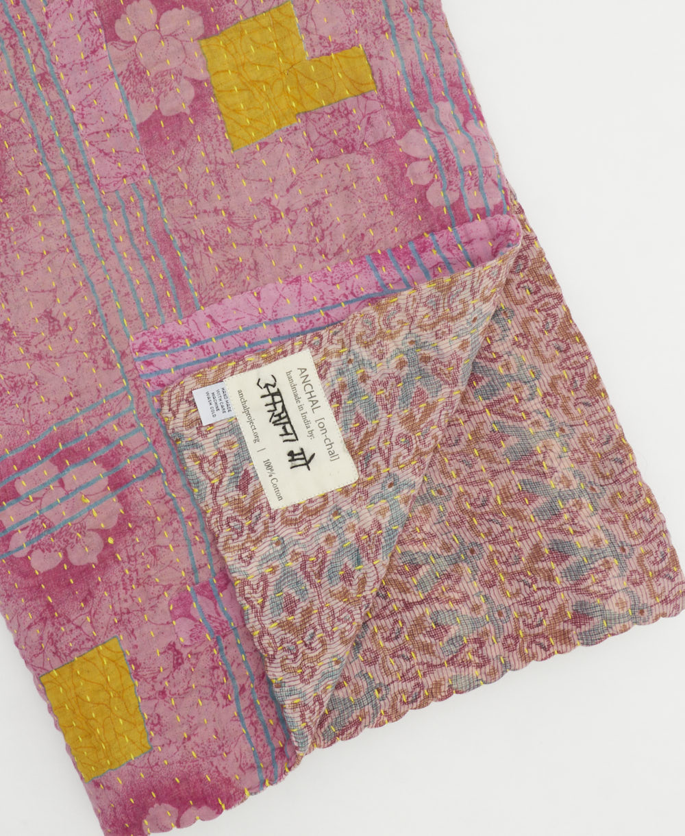 Kantha Quilt Throw - No. 250436