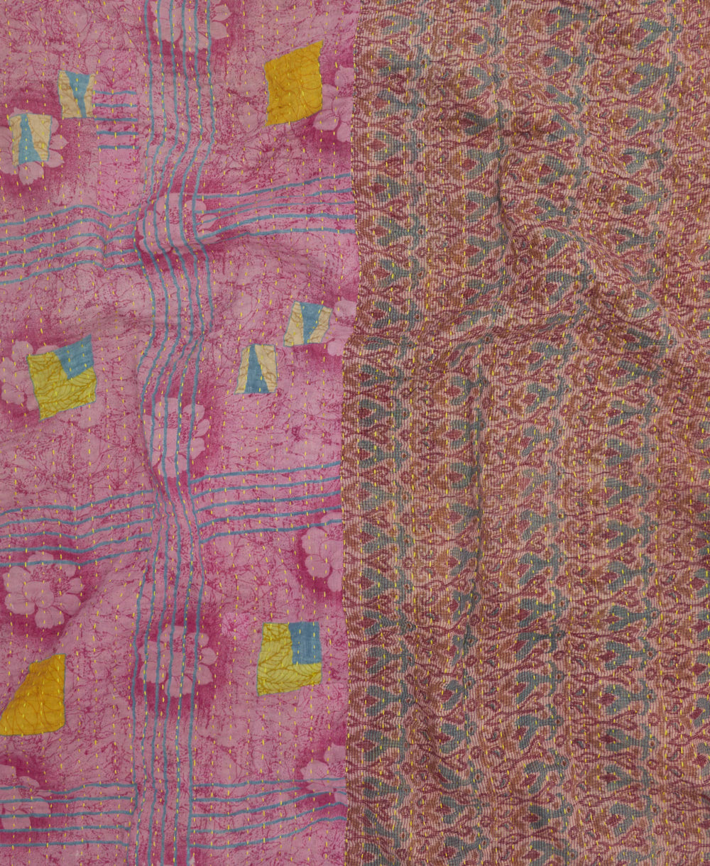 Kantha Quilt Throw - No. 250436