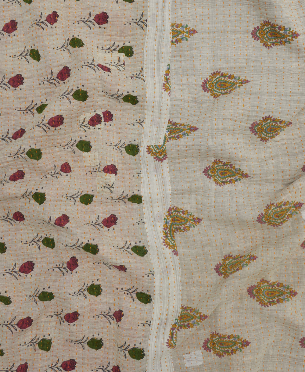 Kantha Quilt Throw - No. 250502