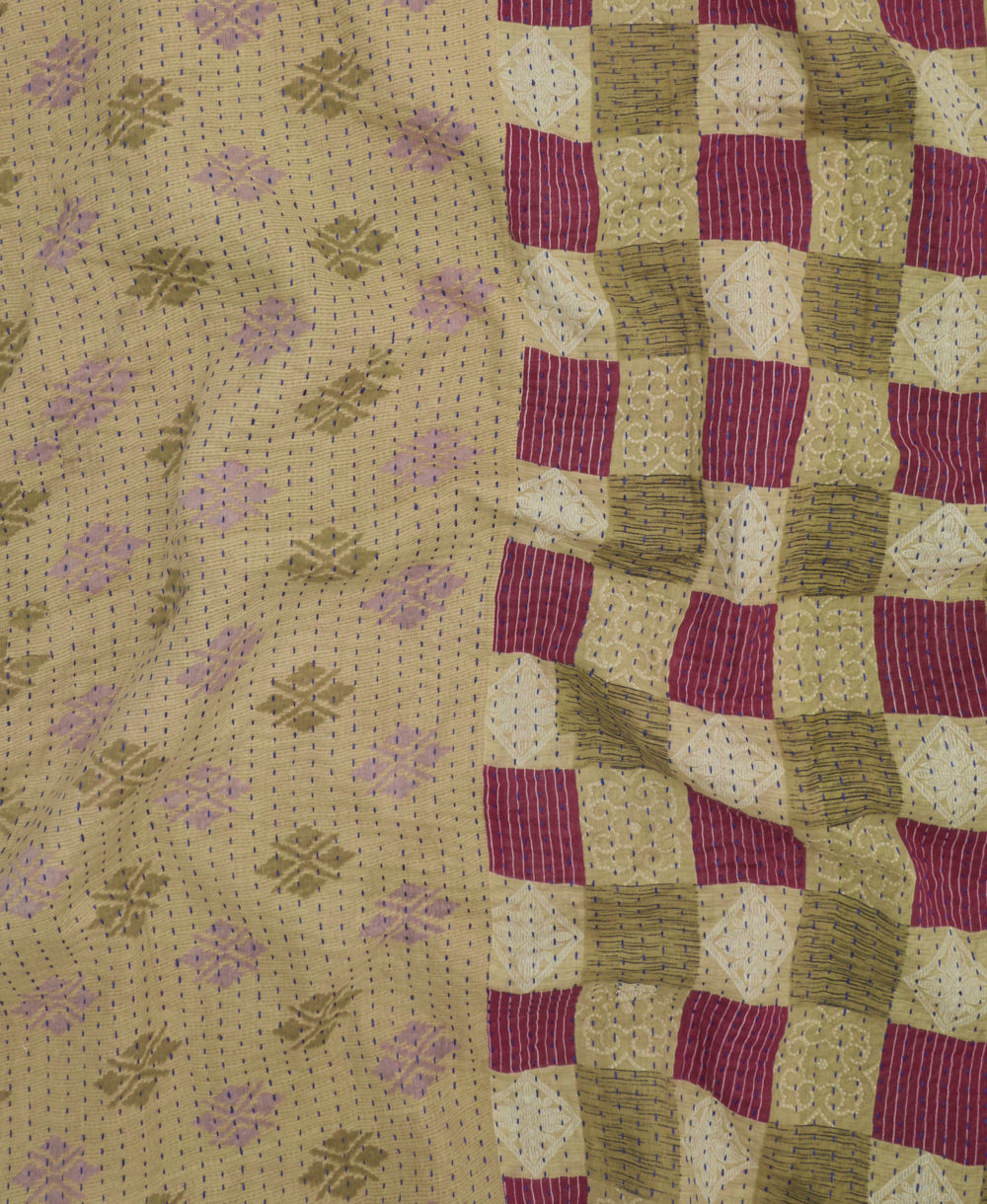 Kantha Quilt Throw - No. 250517