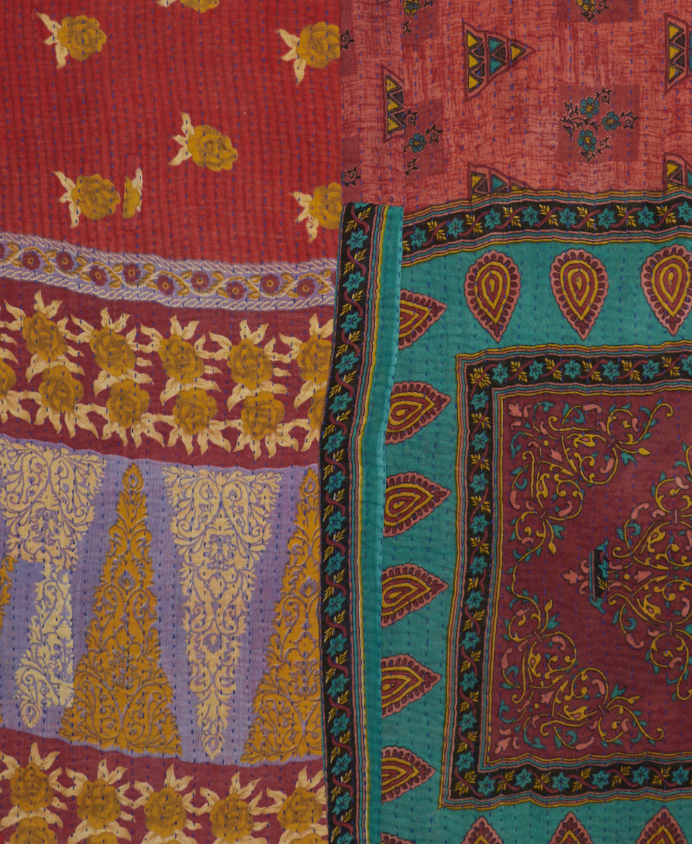 Kantha Quilt Throw - No. 250518