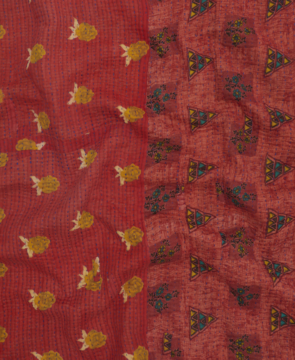Kantha Quilt Throw - No. 250518