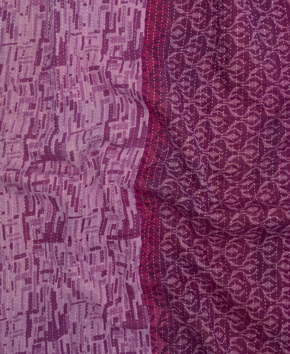 Kantha Quilt Throw - No. 250525