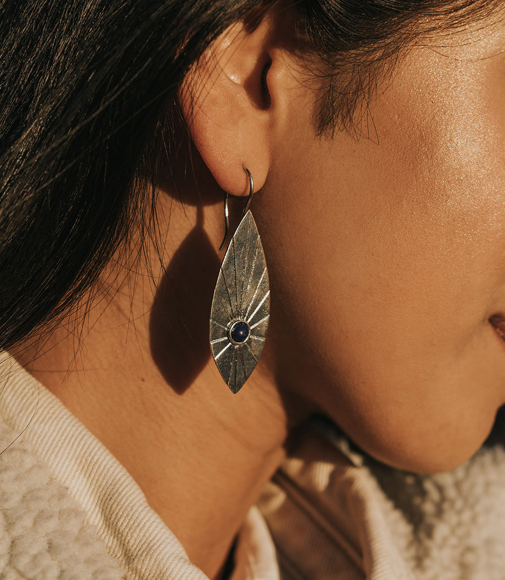 Moon Drop Earrings