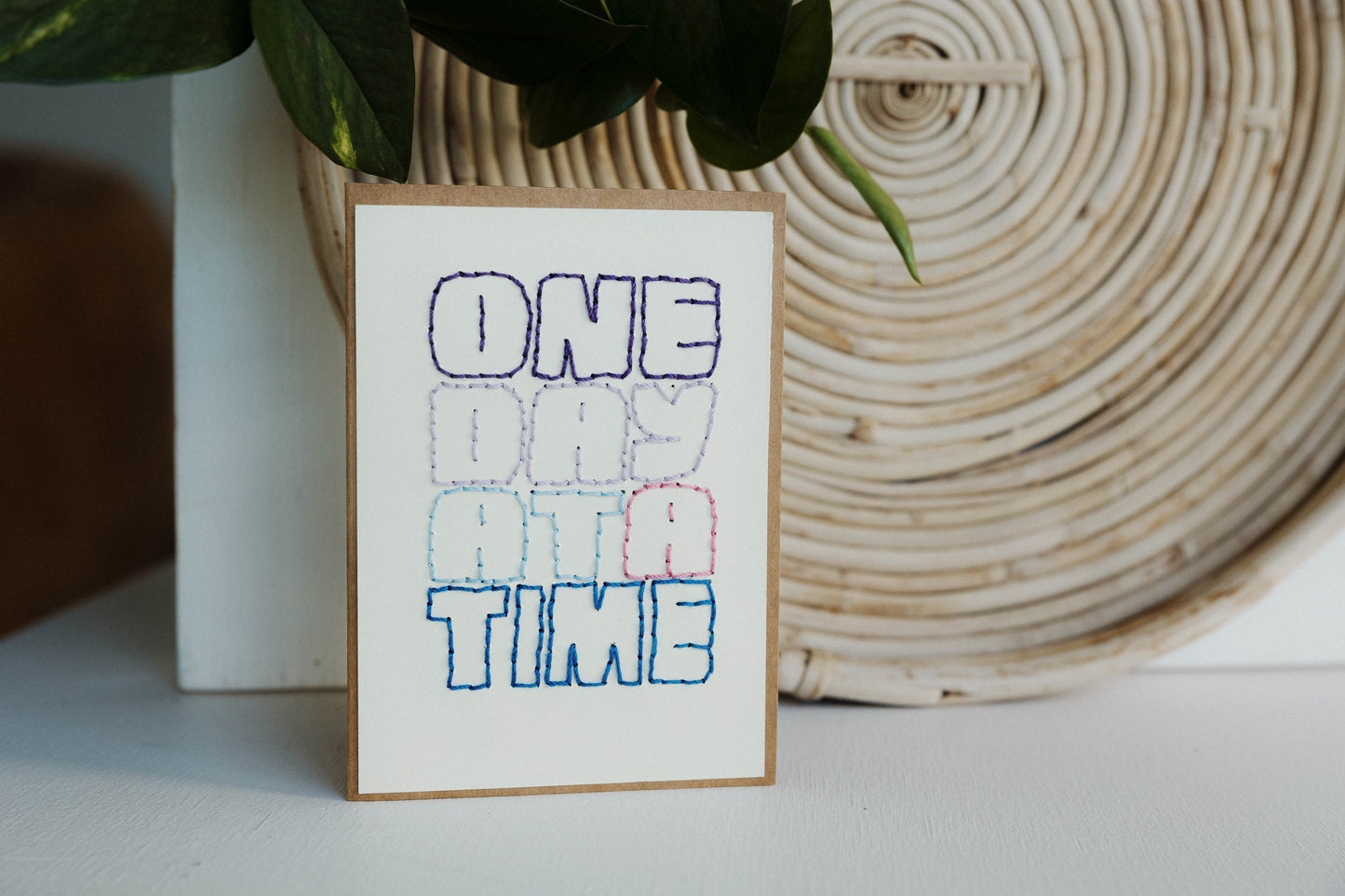 One Day At A Time Greeting Cards Set of Four