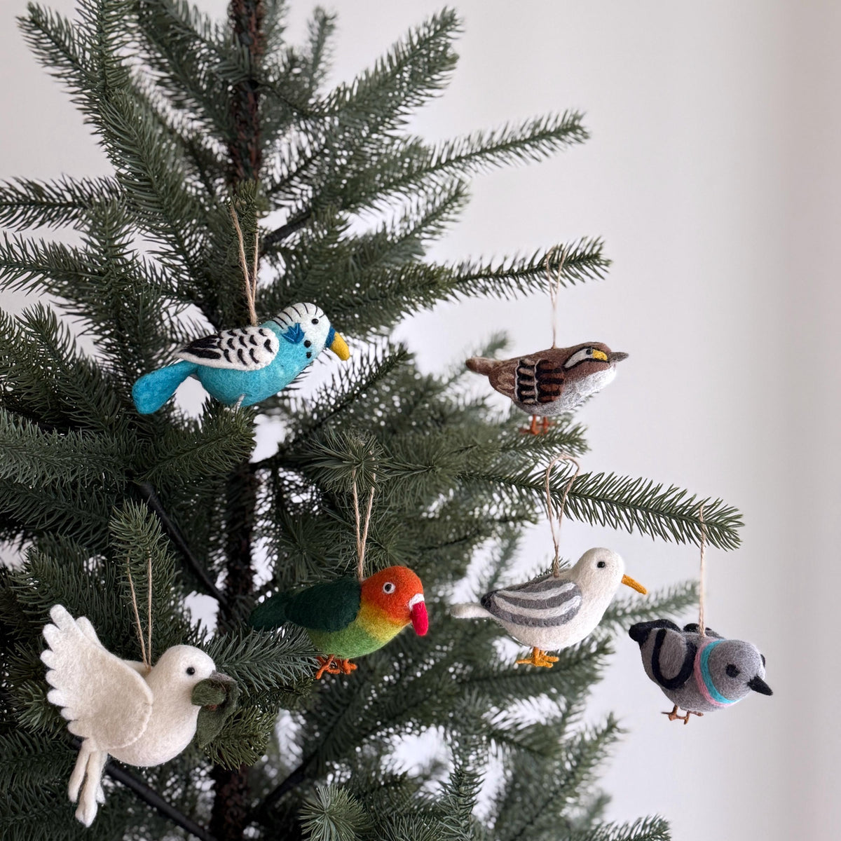 Pigeon Felt Ornament