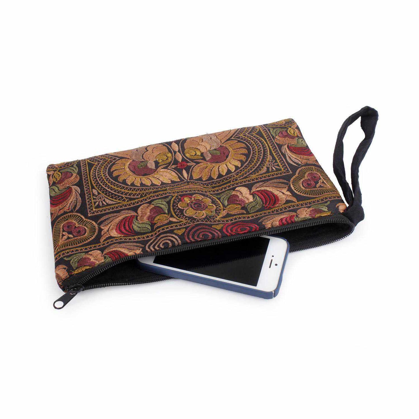 Prani Embroidered Hmong Wristlet - Thailand