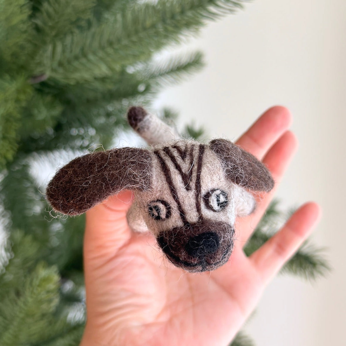 Pug Finger Puppet