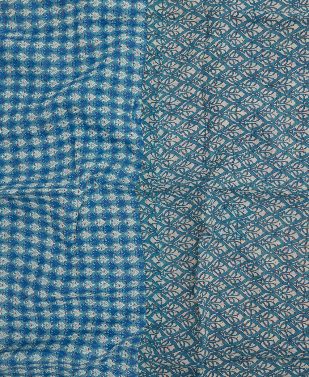 Small Kantha Quilt Throw - No. 250407