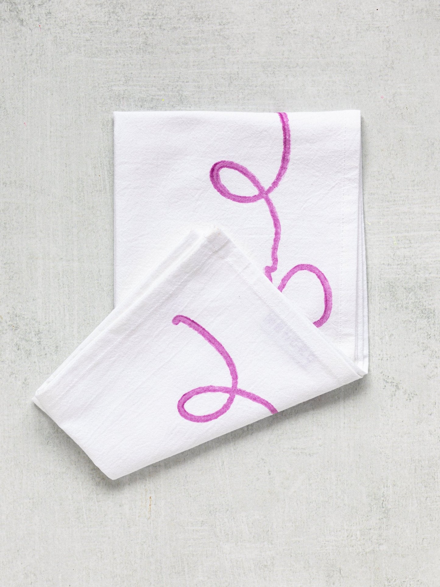 Tea Towel - Joyful, Lilac