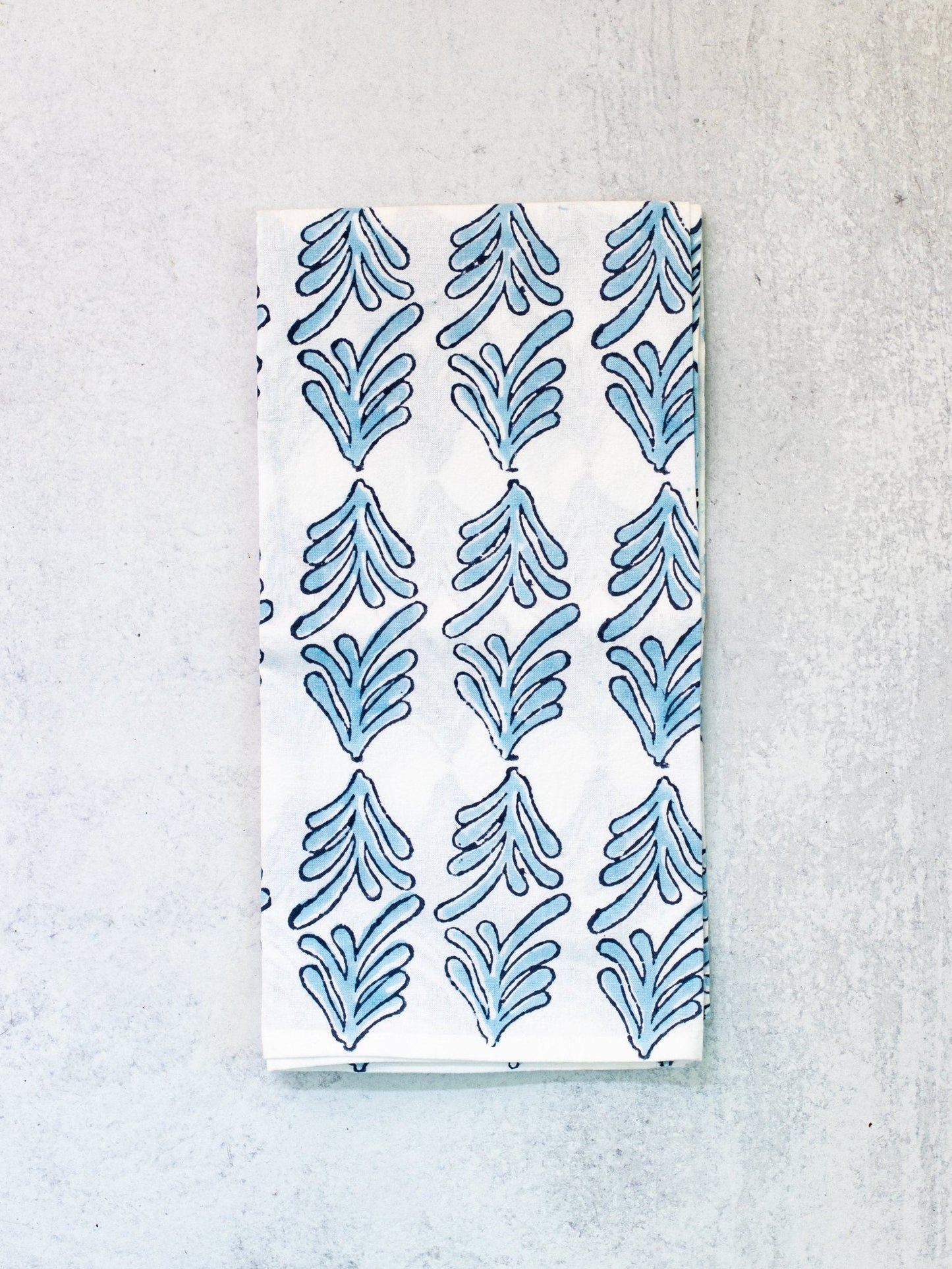 Tea Towel - Palmetto, Uniform Blue & Navy