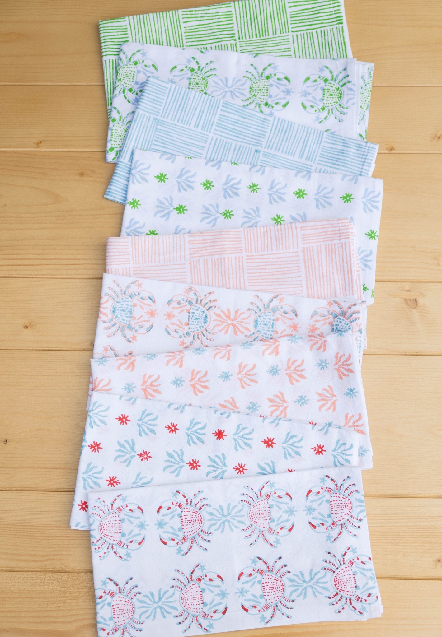 Tea Towel - King Crab, Melon & Saltwater