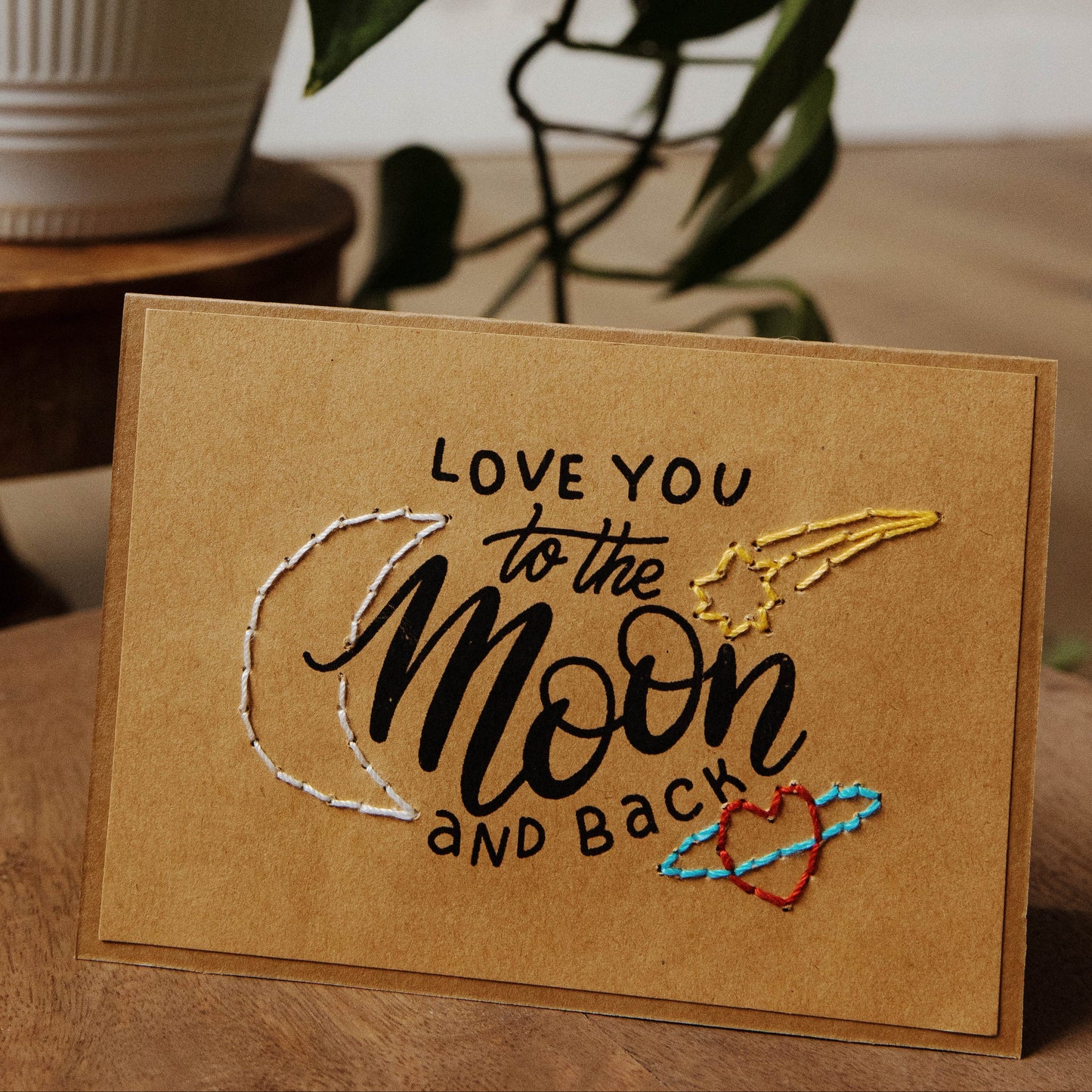 Love You to the Moon Greeting Cards