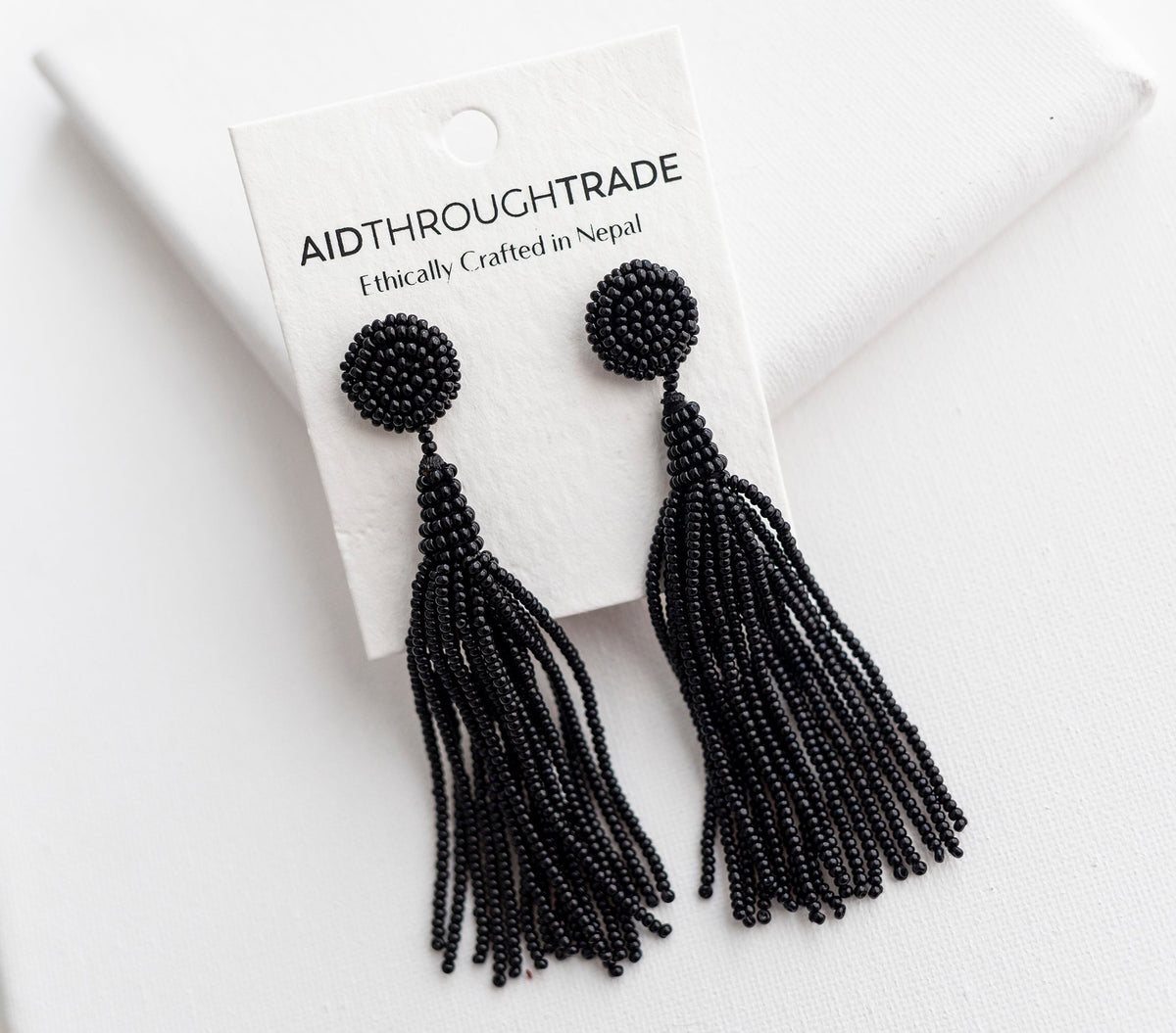 The Finley Earring - Black