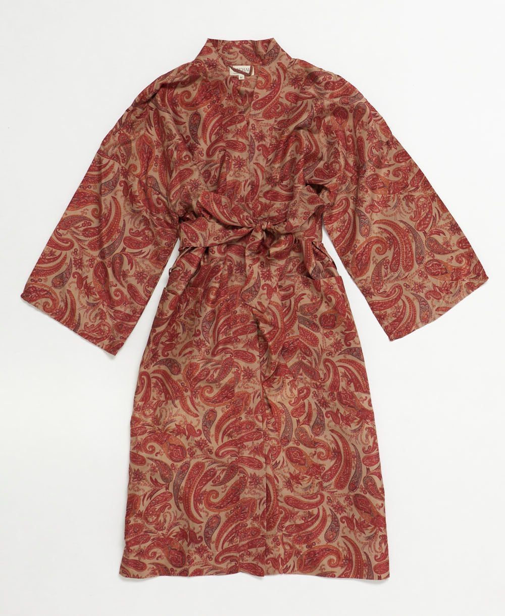 Vintage Silk Robe -M- No. 250315
