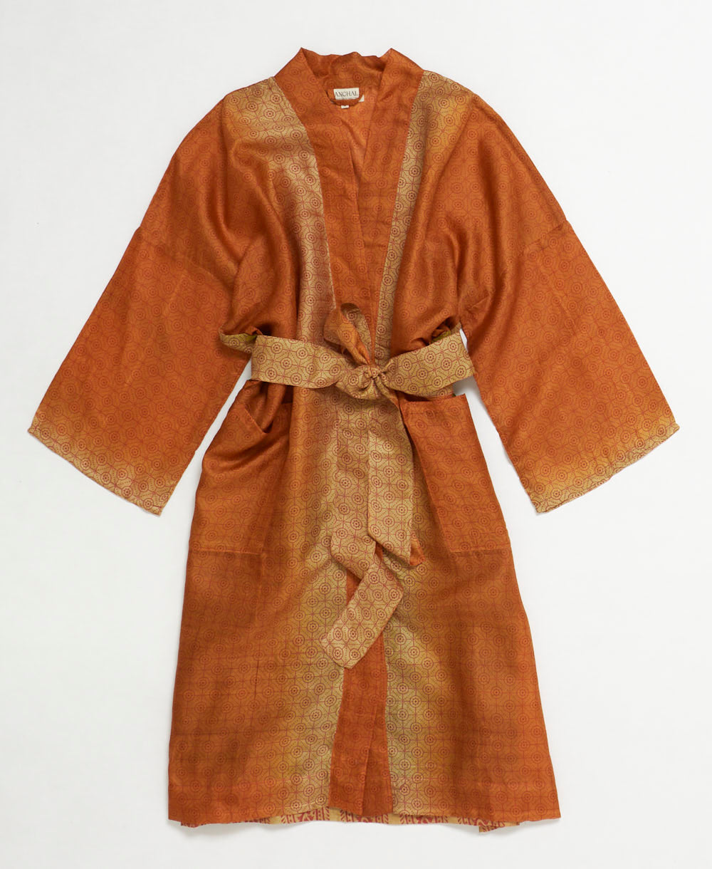 Vintage Silk Robe -L- No. 250316