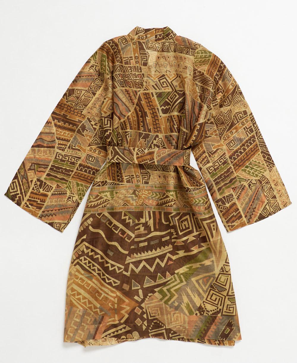 Vintage Silk Robe -XL- No. 250323