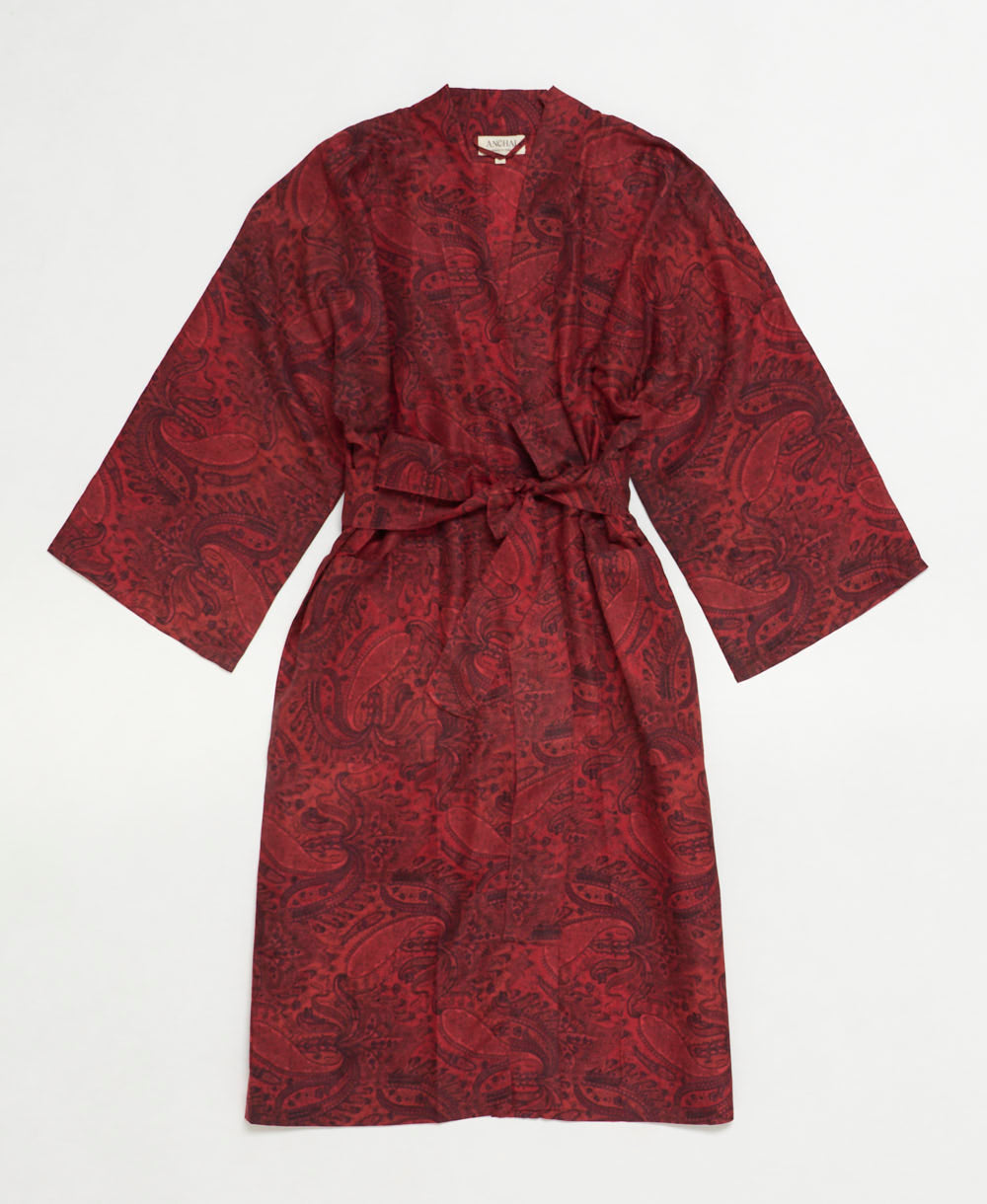 Vintage Silk Robe -M- No. 250411