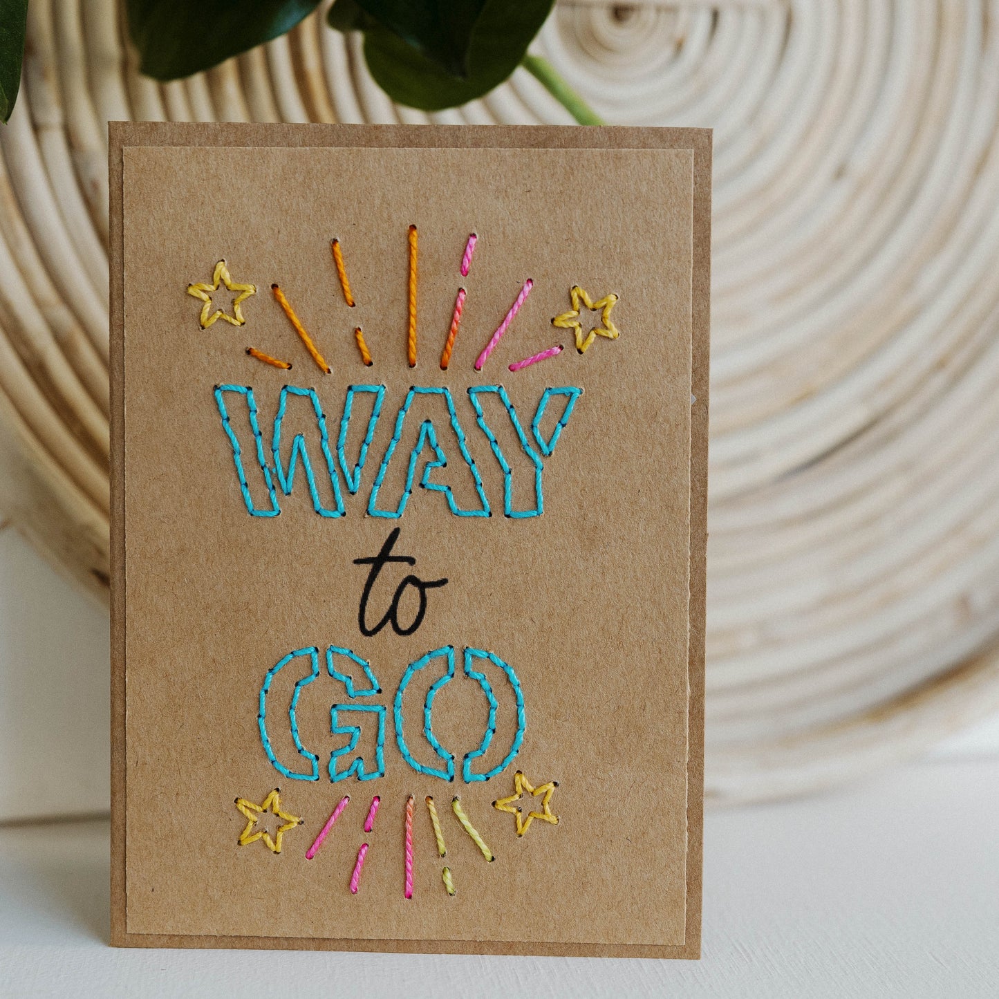 Way To Go Greeting Cards - Set of 4