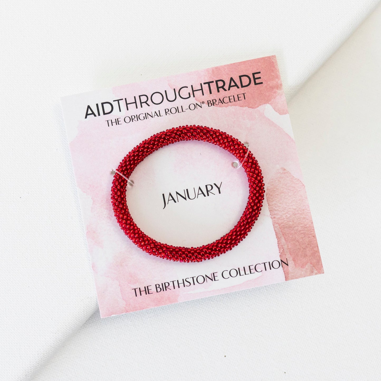 Birthstone Roll-On® Bracelets - January