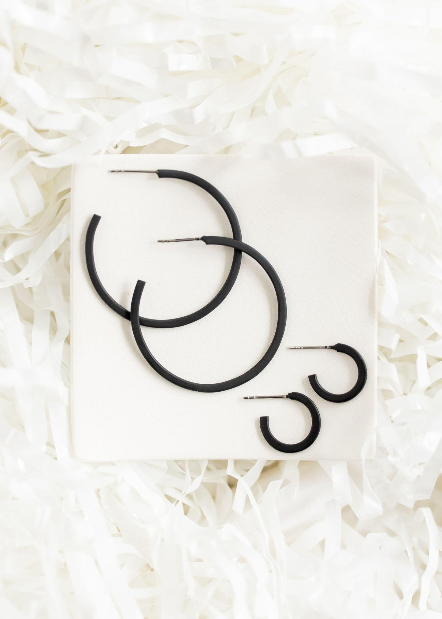 Black | Small Game Day Hoops