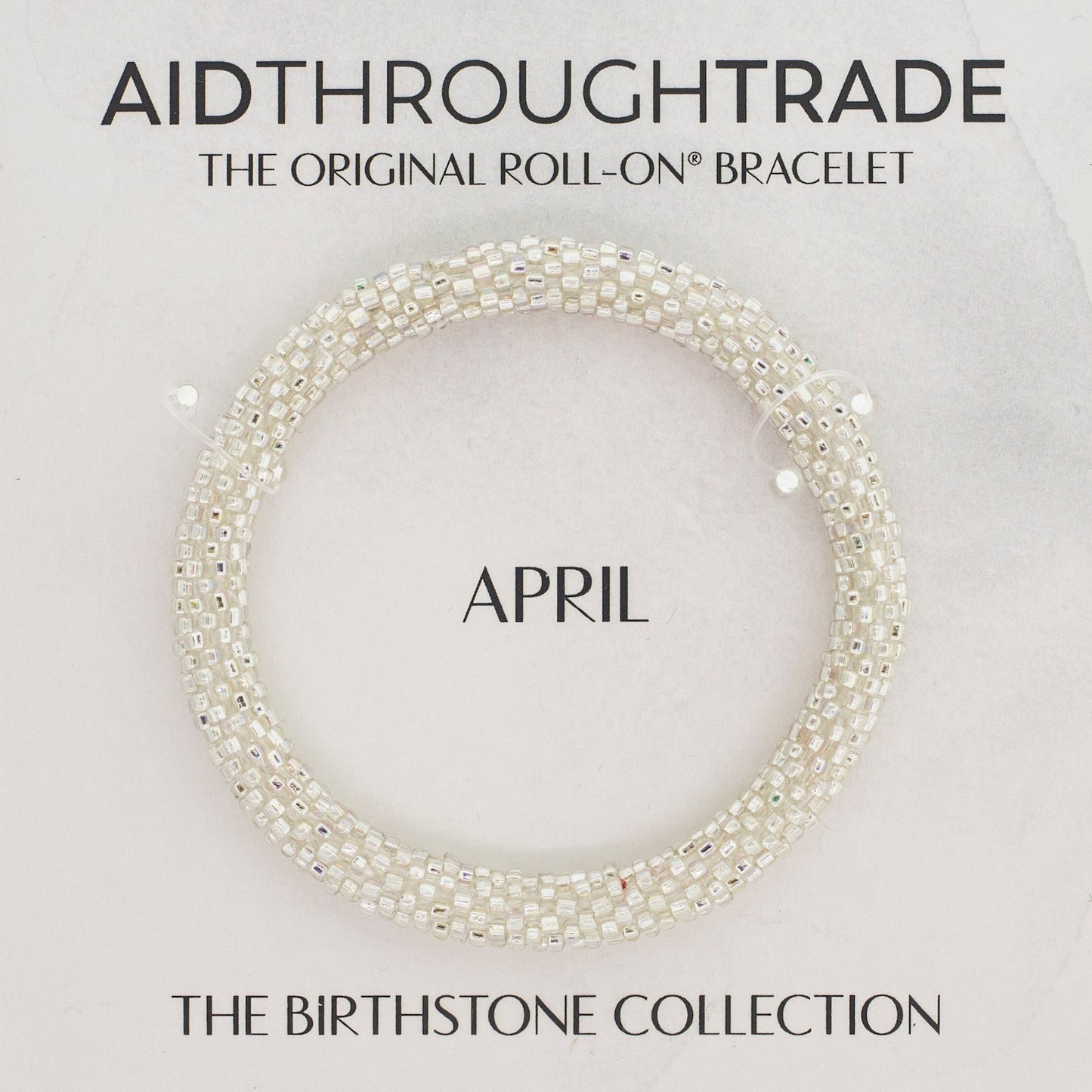 Birthstone Roll-On® Bracelets - April