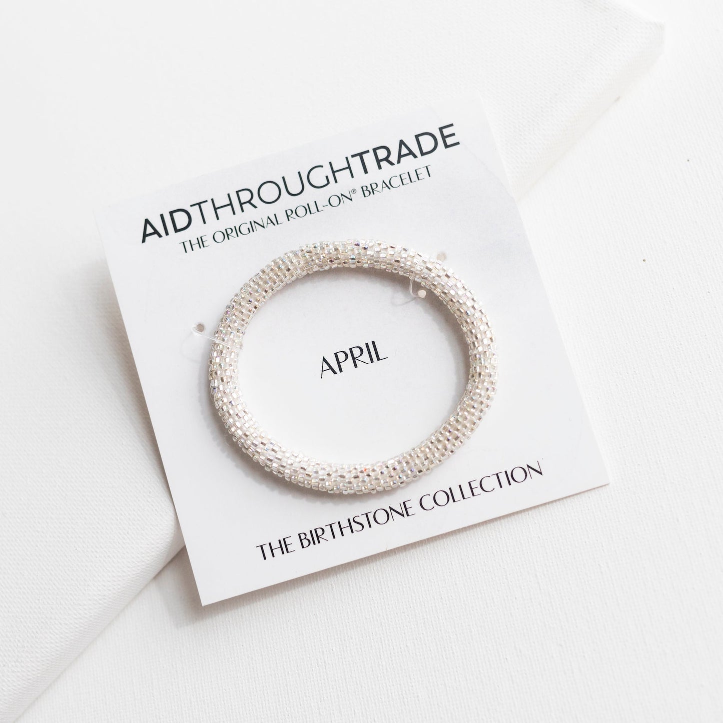 Birthstone Roll-On® Bracelets - April