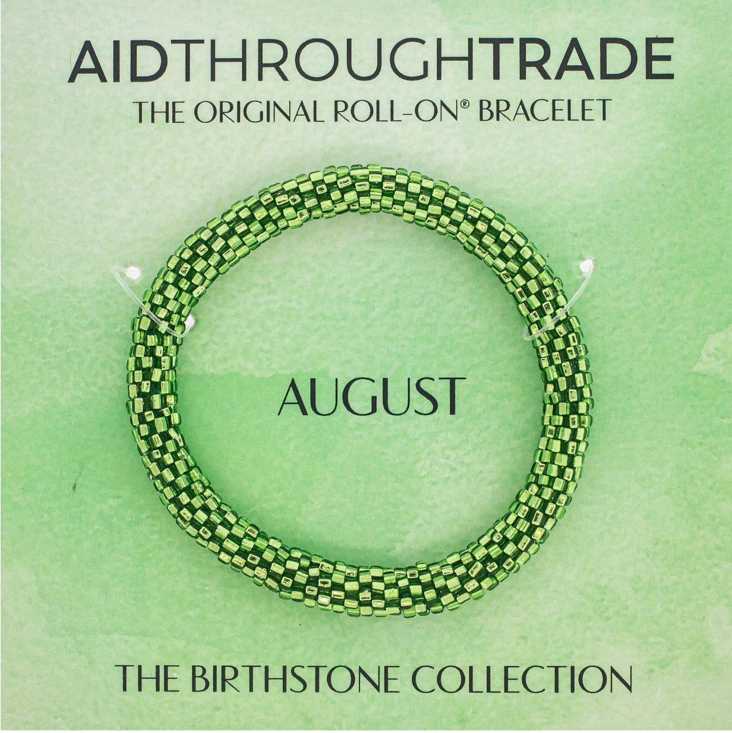 Birthstone Roll-On® Bracelets - August