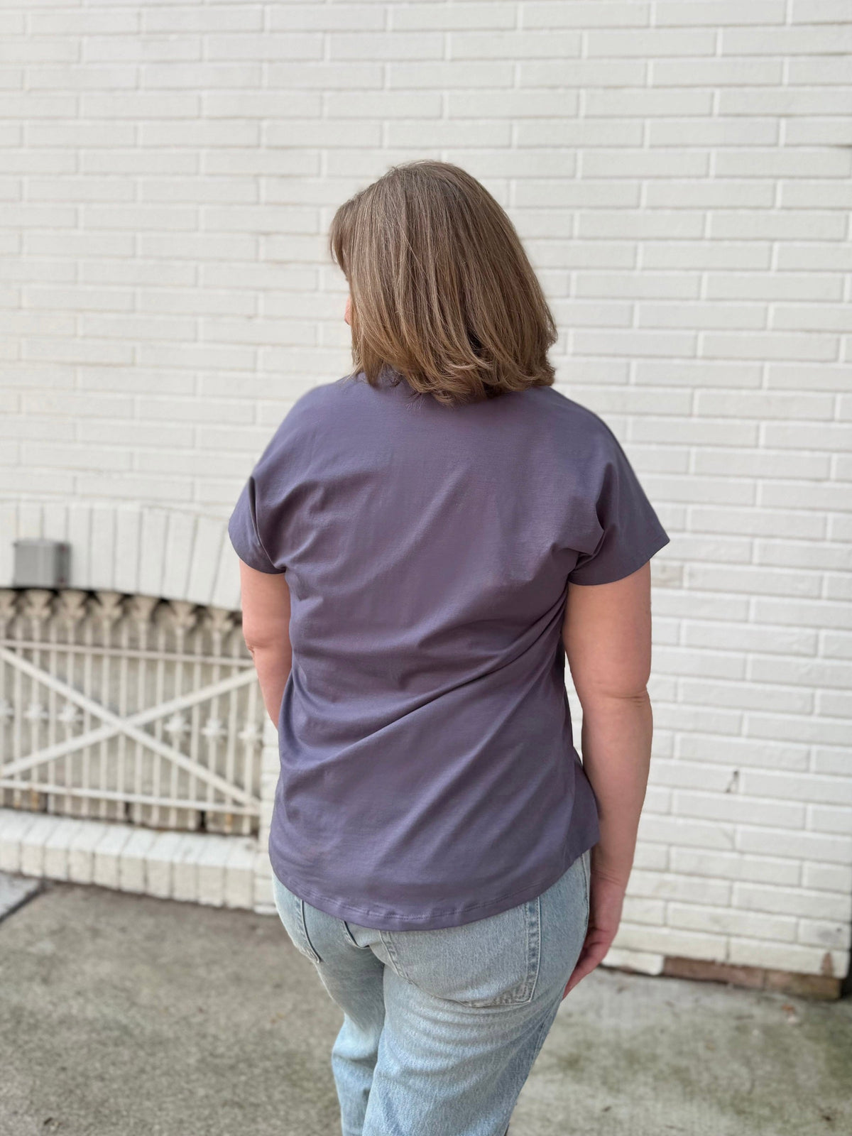 SAMARIA top in Dewberry