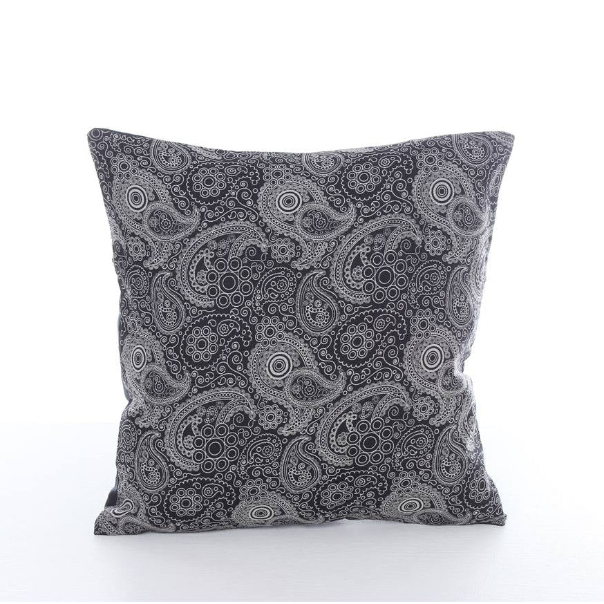 Paisley Bird Printed Cushion - Thailand