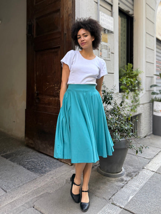 CIELA skirt in Marine Teal